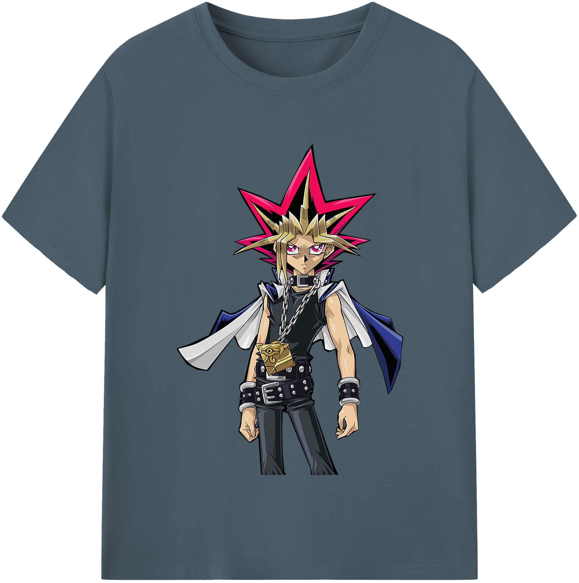 （画像用） 遊☆戯☆王 Yu-Gi-Oh! 綿100％半袖Tシャツ（フロントプリント）
